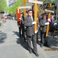 Radnici Funera učestvovali na protestu u Beogradu.