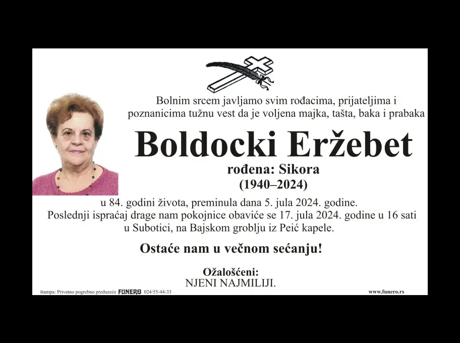 Boldocki Erzsébet
