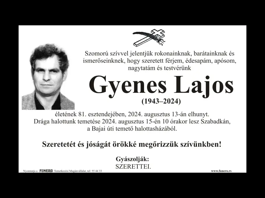 Gyenes Lajos