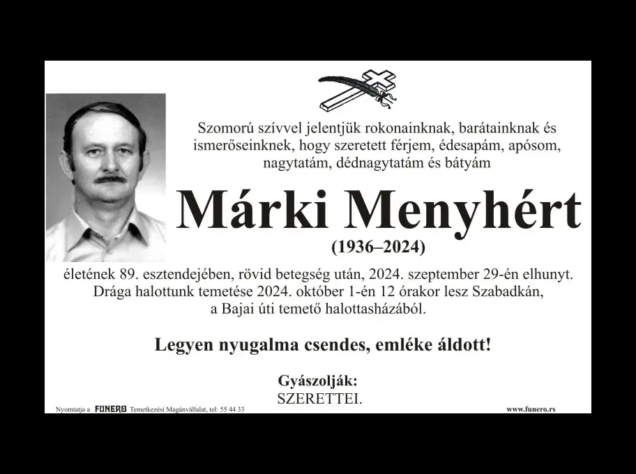 Márki Menyhért