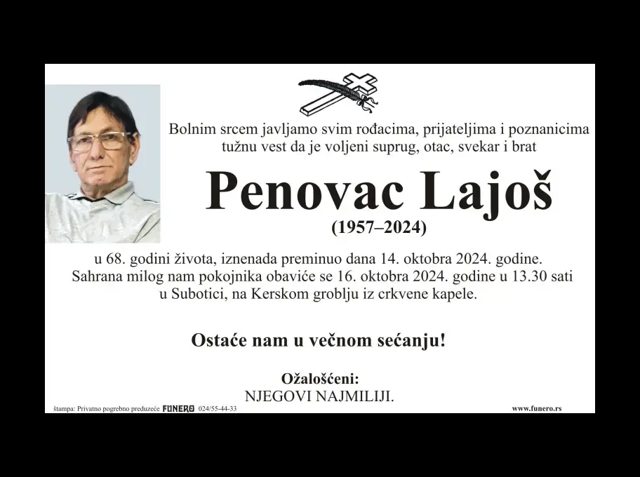 Penovac Lajos