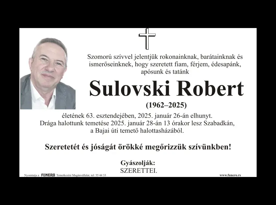 Sulovski Robert