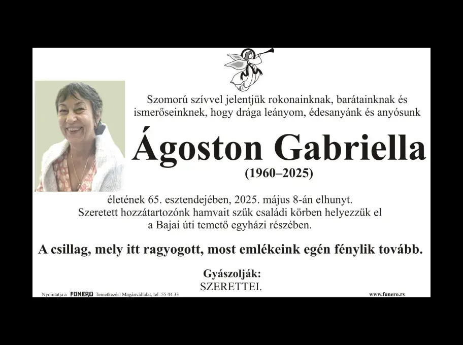 Ágoston Gbriella