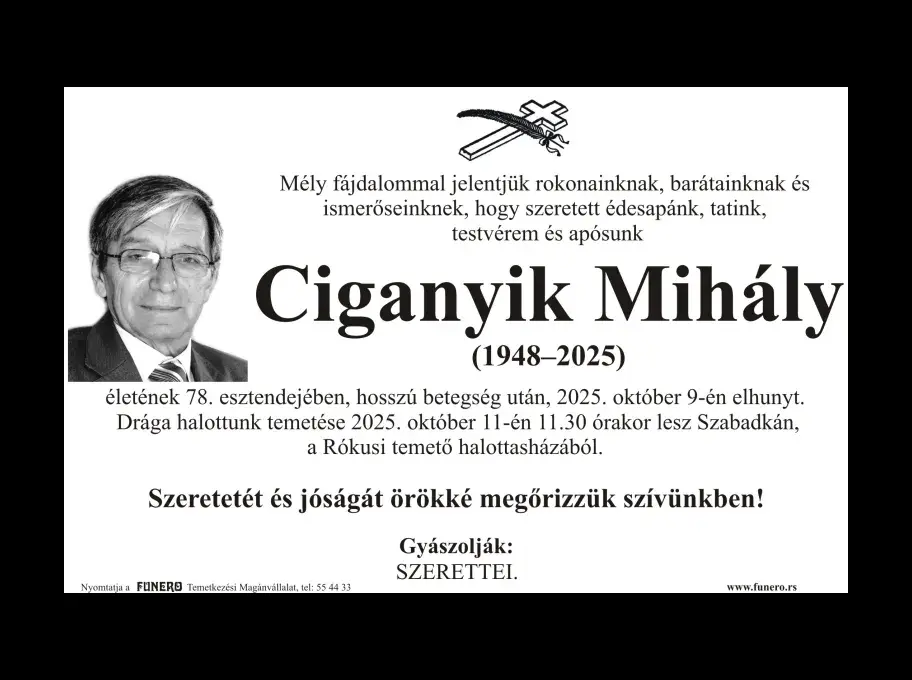 Ciganyik Mihály