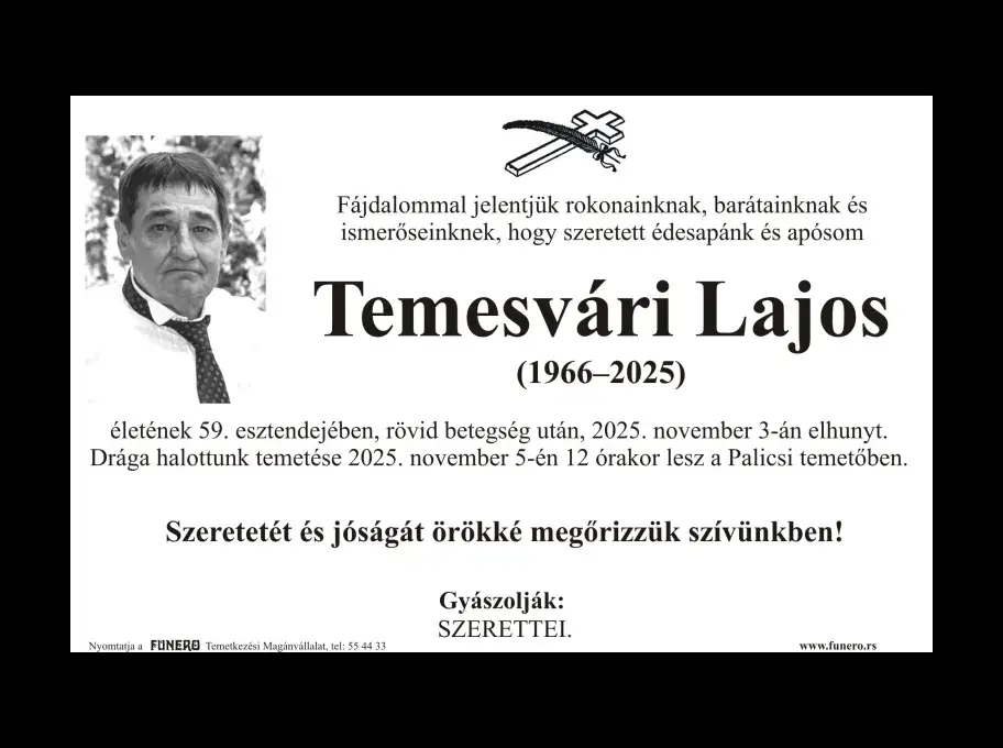 Temesvári Lajos