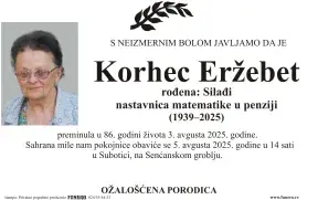 Korhecz Erzsébet