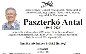 Paszterkó Antal