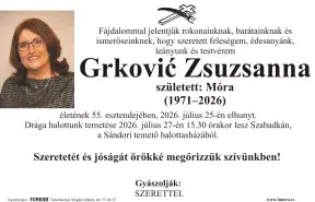 Grković Zsuzsanna